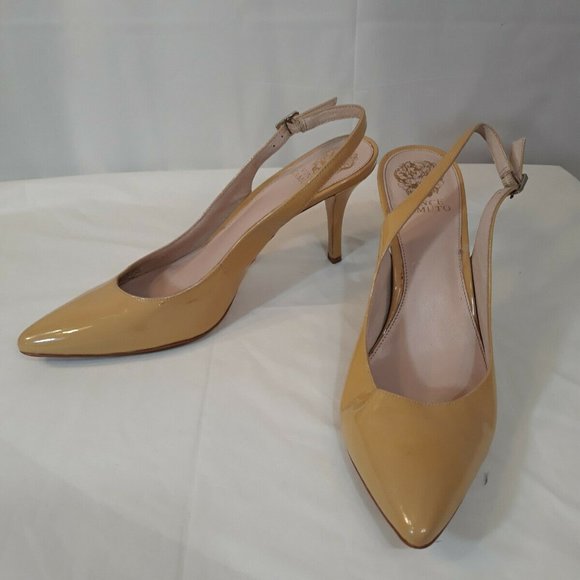 Vince Camuto Shoes - Vince Camuto 10 1/2  women's nude high heels